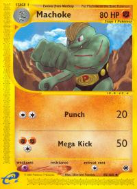 pokemon expedition base set machoke 85 165