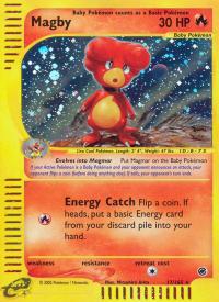 pokemon expedition base set magby 17 165