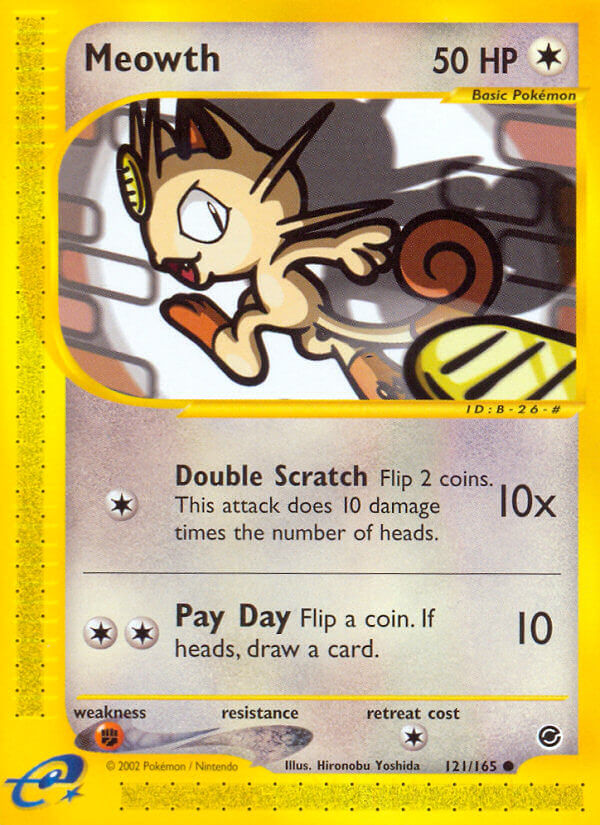 Meowth 121-165 (RH)