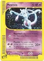 pokemon expedition base set mewtwo 20 165