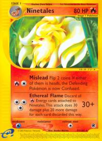 pokemon expedition base set ninetales 57 165 rh