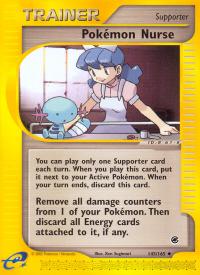 pokemon expedition base set pokemon nurse 145 165