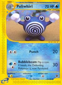 pokemon expedition base set poliwhirl 89 165