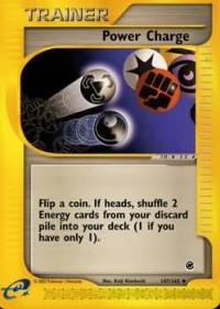 pokemon expedition base set power charge 147 165