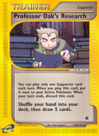 pokemon expedition base set professor oak s research 149 165