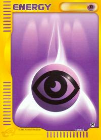 pokemon expedition base set psychic energy 164 165