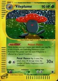 pokemon expedition base set vileplume 31 165