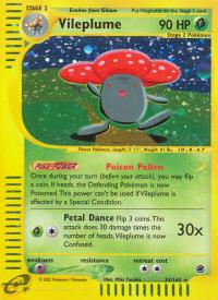 pokemon expedition base set vileplume 31 165 rh