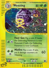 pokemon expedition base set weezing 32 165