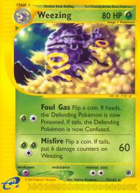 pokemon expedition base set weezing 70 165 rh