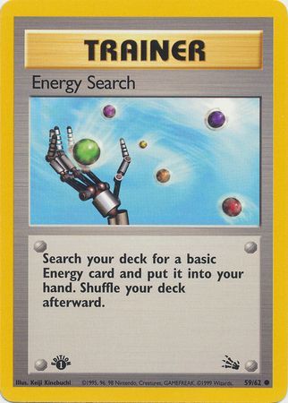 Energy Search 59-62 1st edition