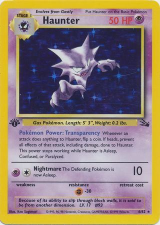 Haunter 6-62 1st edition
