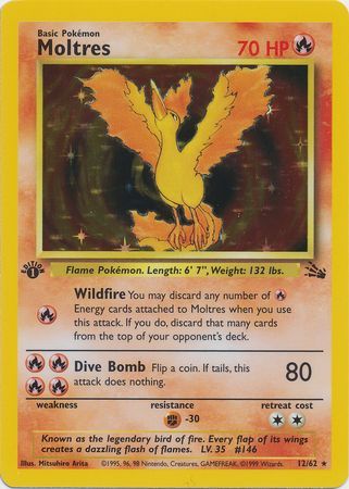 Moltres  12-62  1st edition