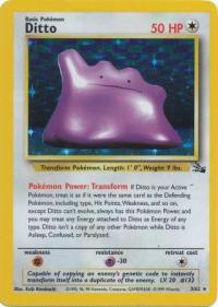 pokemon fossil ditto 3 62