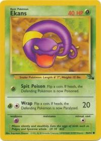 pokemon fossil ekans 46 62