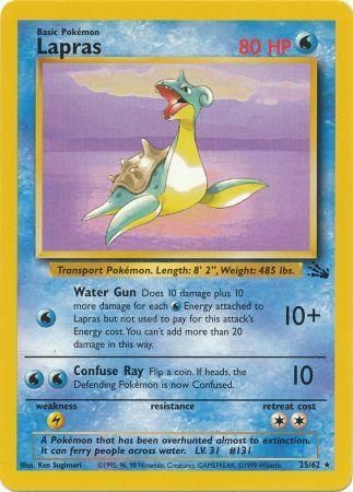 Lapras  25-62