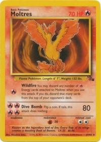 pokemon fossil moltres 27 62