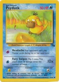 pokemon fossil psyduck 53 62