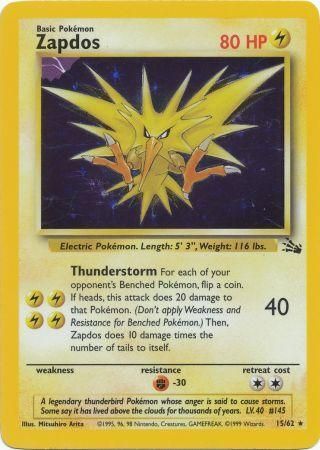 Zapdos  15-62