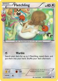 pokemon generations fletchling rc25 rc32