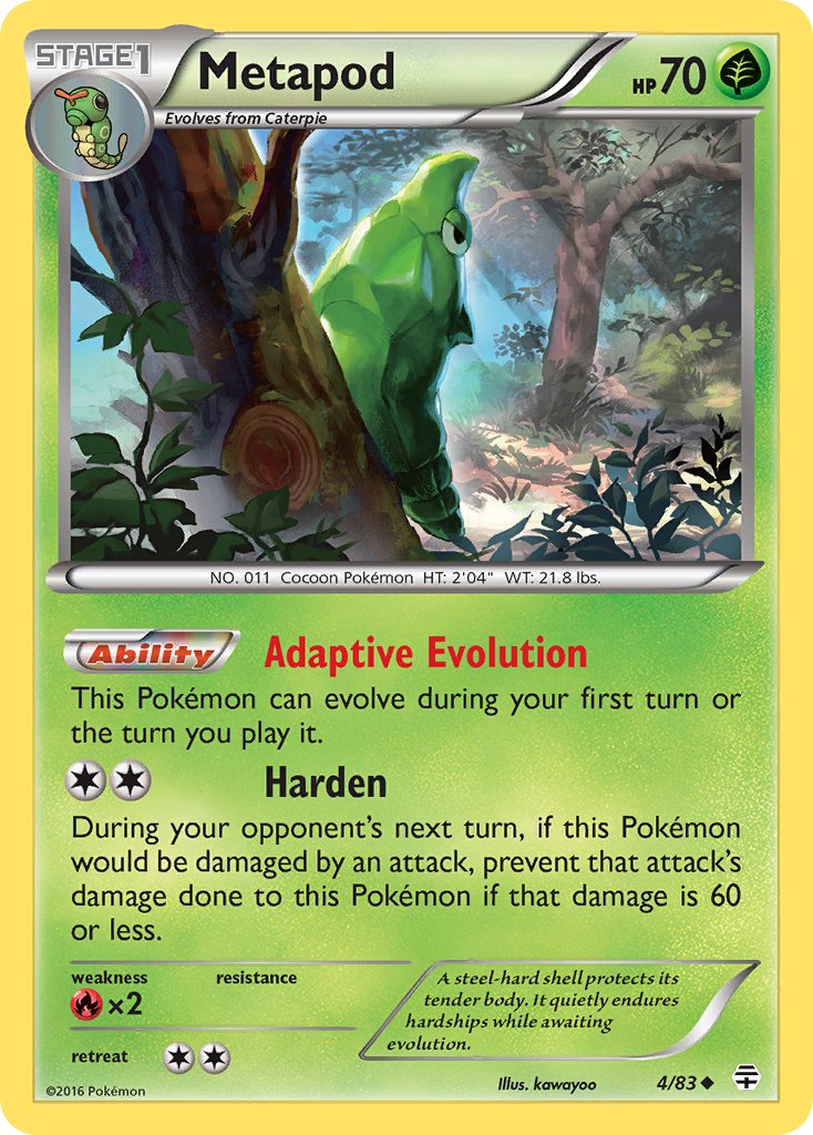 Metapod 4-83 (RH)