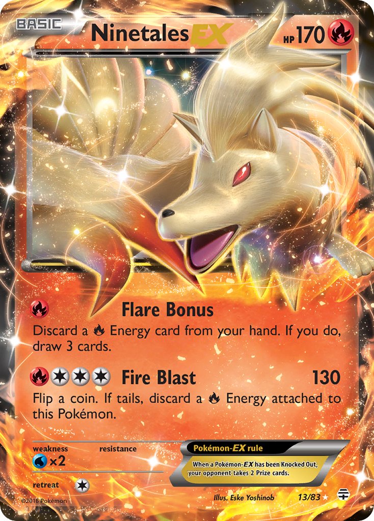 Ninetales EX 13-83