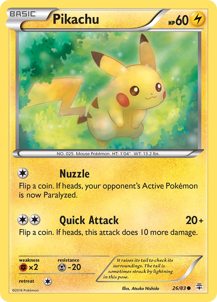 Pikachu 26-83 (RH)