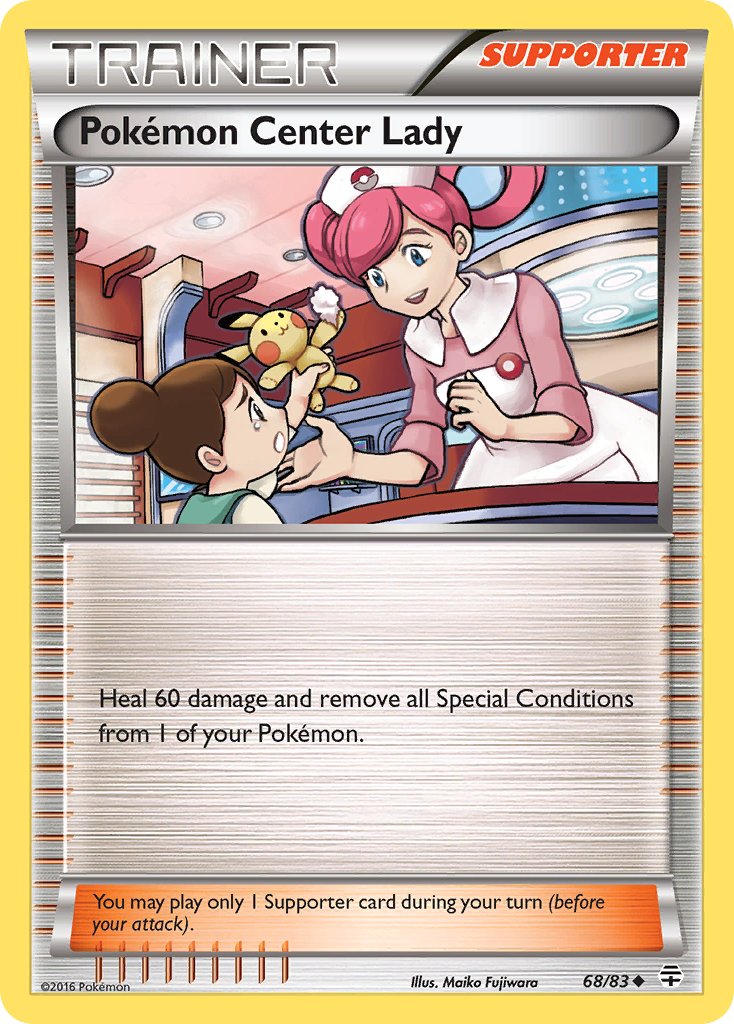 Pokemon Center Lady 68-83 (RH)