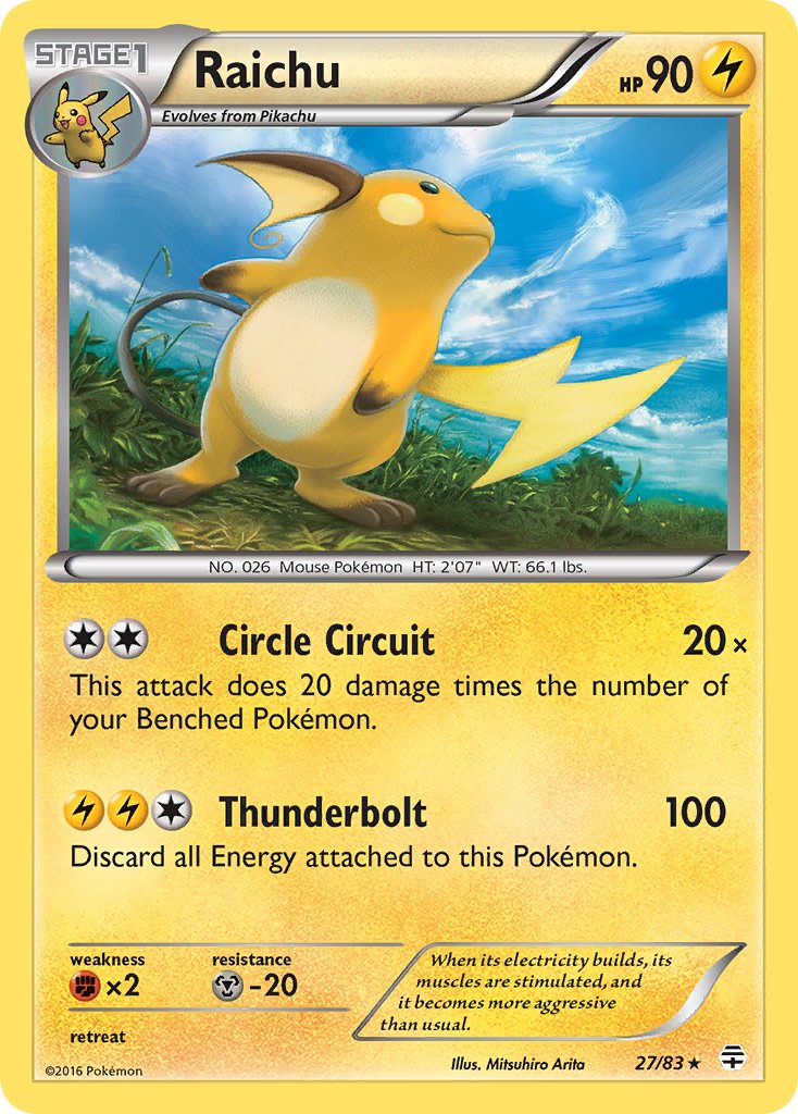 Raichu 27-83 (RH)