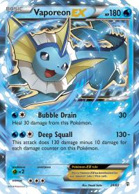 pokemon generations vaporeon ex 24 83