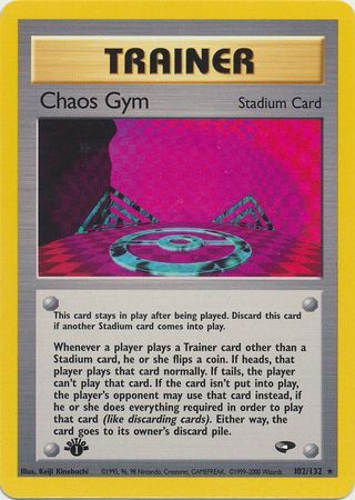 Chaos Gym - 102-132 - 1st Edition