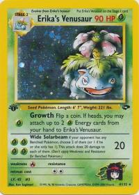 pokemon gym challenge 1st edition erika s venusaur 4 132 1st edition