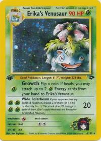 pokemon gym challenge 1st edition erika s venusaur 4 132 1st edition