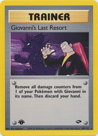 Giovanni's Last Resort - 105-132 - 1st Edition