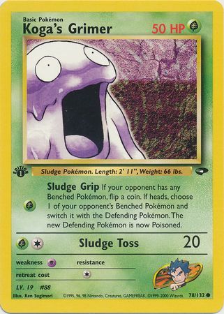 Koga's Grimer - 78-132 - 1st Edition