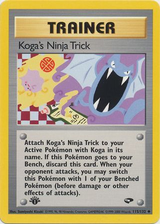 Koga's Ninja Trick - 115-132 - 1st Edition