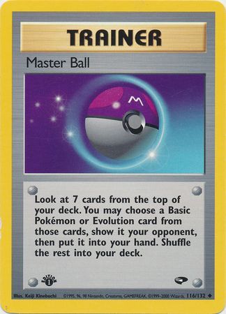 Master Ball - 116-132 - 1st Edition