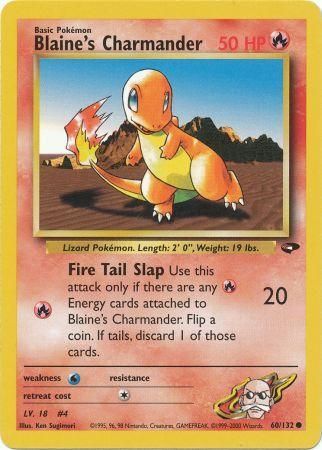 Blaine's Charmander- 60-132