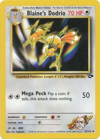Blaine's Dodrio- 32-132
