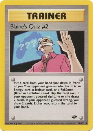 Blaine's Quiz #2- 111-132