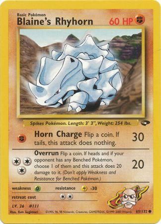 Blaine's Rhyhorn- 65-132