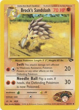 Brock's Sandslash- 36-132