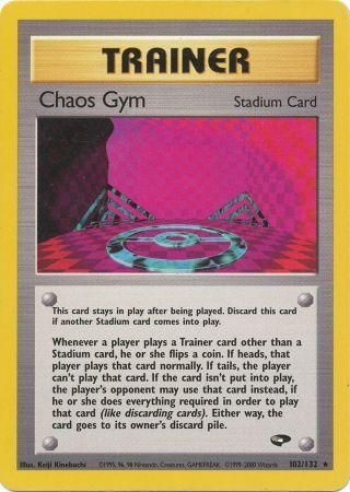 Chaos Gym - 102-132