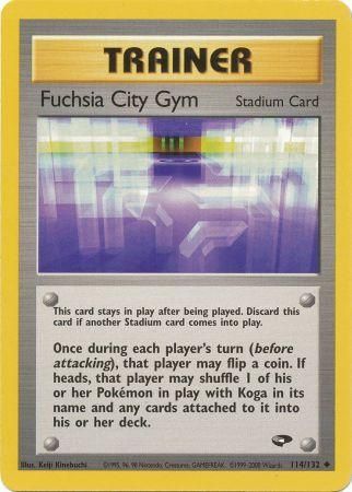 Fuchsia City Gym - 114-132