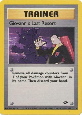Giovanni's Last Resort- 105-132