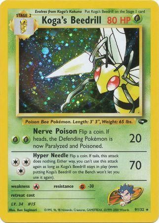 Koga's Beedrill- 9-132