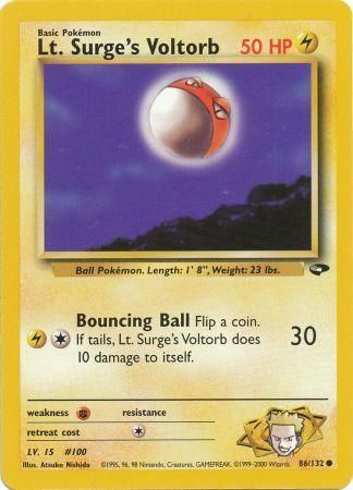 Lt. Surge's Voltorb- 86-132