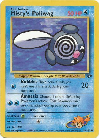 Misty's Poliwag- 89-132