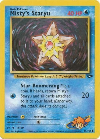 Misty's Staryu- 92-132