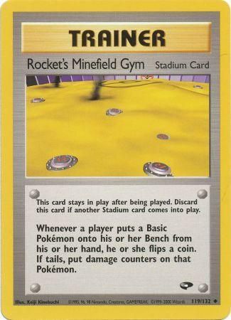 Rocket's Minefield Gym- 119-132